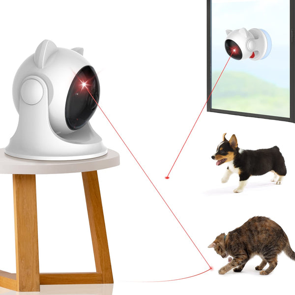 Automatic Cat Laser Toys, Interactive Laser Cat Toys for Indoor Cats/Kitty/Dogs, Cat Laser Toy Automatic Automatic Cat Laser Toys